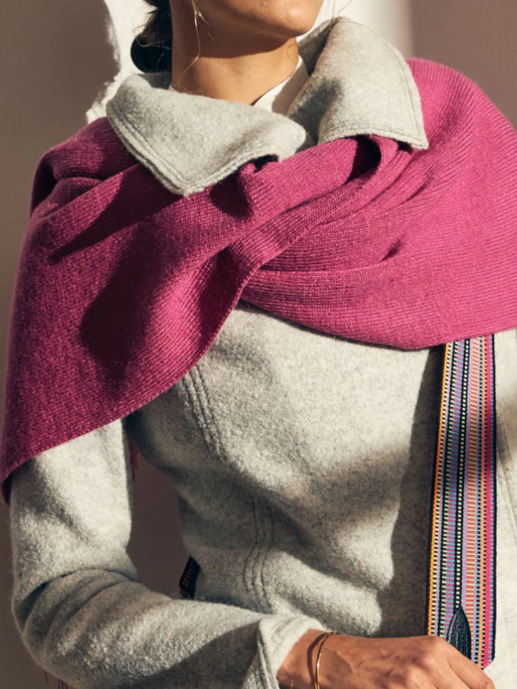 Bufanda Baby Alpaca - Zafiro