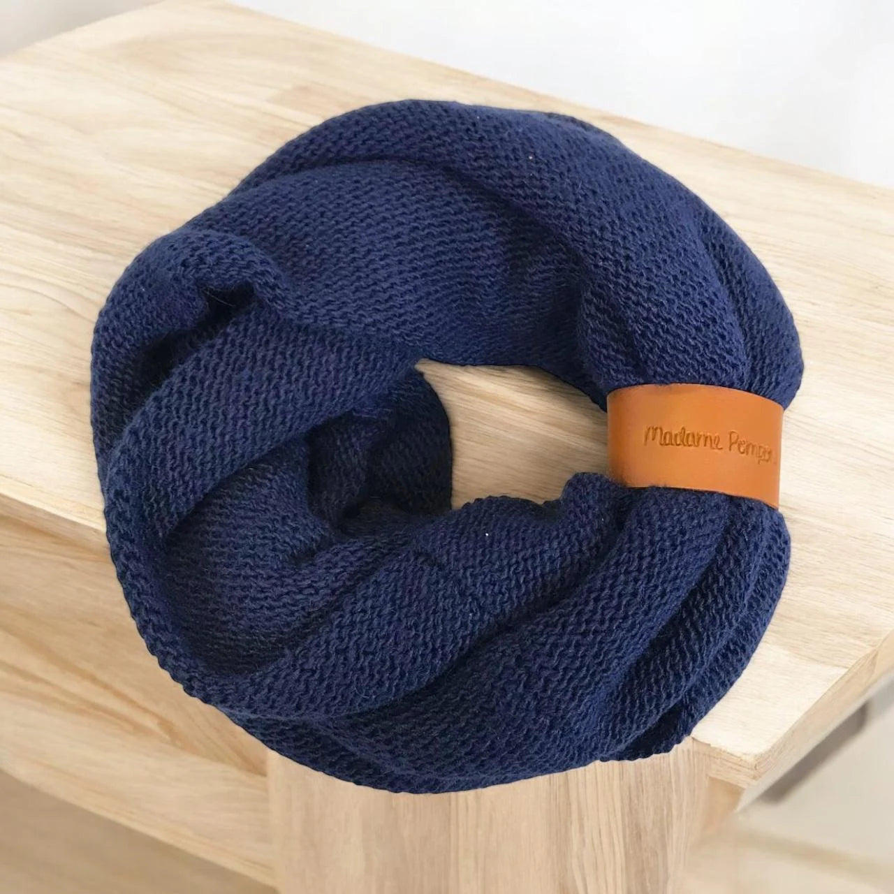 Cuello Baby Alpaca - Azul